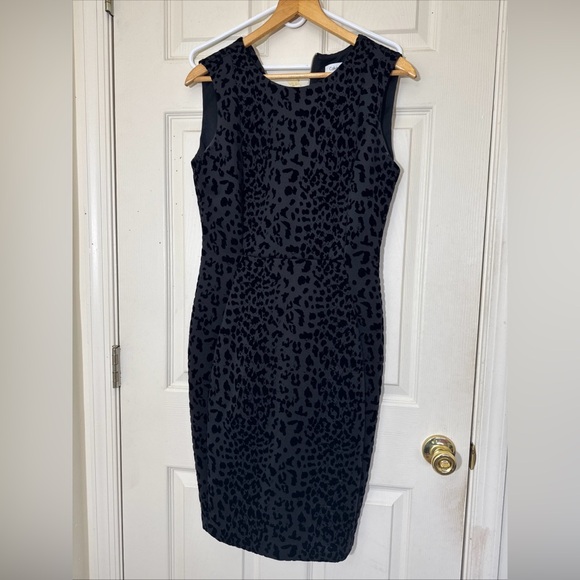 Calvin Klein Dresses & Skirts - Calvin Klein Women's Black Dress Size 10 Velvety Stretchy Sleeveless Dress